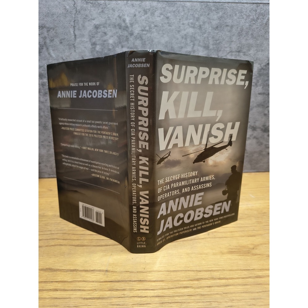 Surprise, Kill, Vanish: The Secret by Jacobsen Annie (HC,  2019)